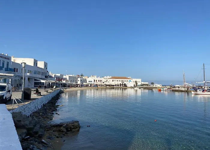 Budget Downtown Apartment- Harma I Lägenhet Mykonos Town